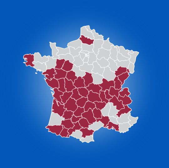 image secteurs France